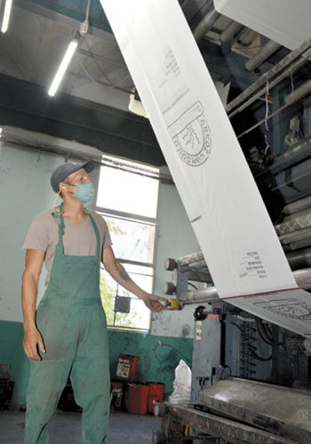 En Sarex se labora con estabilidad. Foto: Vanguardia