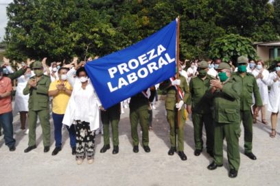 Una bandera para hospitales valientes