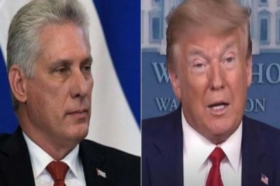 Presidente de Cuba califica de analfabeto político a Trump