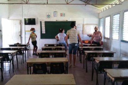 Clases, contra vientos y COVID
