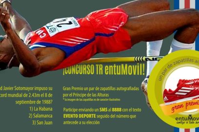 Concurso Deporte entuMovil: Un salto con Sotomayor