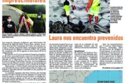 Lunes 24 de agosto de 2020