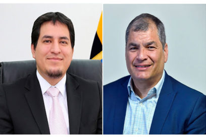 Rafael Correa en binomio a elecciones presidenciales de Ecuador