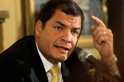 Ecuador: Denuncia Rafael Correa maniobras para impedir su candidatura