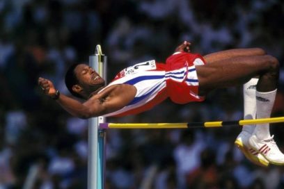 Javier Sotomayor salta 2,50 (+ Ganadores)