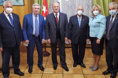 Intensa agenda de trabajo de Viceprimer ministro cubano en Rusia