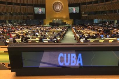 Cuba defenderá multilateralismo y derecho a un mundo justo en Asamblea General de la ONU
