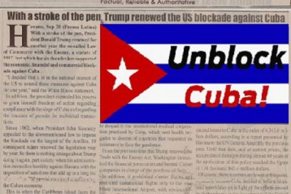 Diarios gambianos censuran bloqueo de EE.UU. contra Cuba