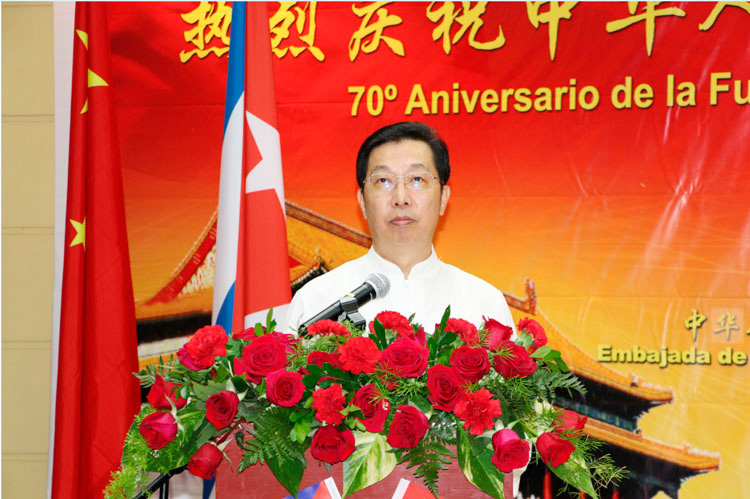 Chen Xi, Excelentísimo embajador de la República de China en Cuba desde noviembre del 2016. Foto: Cortesía de la Embajada de China en Cuba