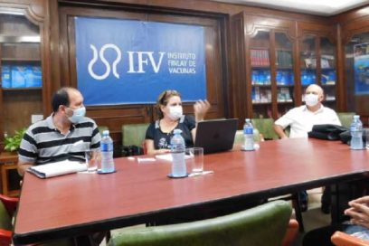 Visita viceprimer ministro Morales Ojeda al Instituto Finlay de Vacunas