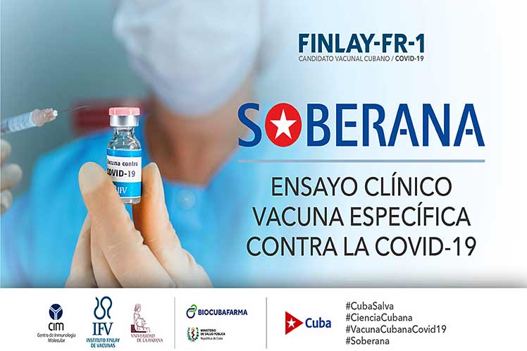 Recientemente, la OPS se manifestó a favor de emplear el candidato vacunal de Cuba Soberana 01 contra la COVID-19, una vez concluido, en beneficio de los pueblos de América Latina y el Caribe. Foto: Tomada de periódico Escambray