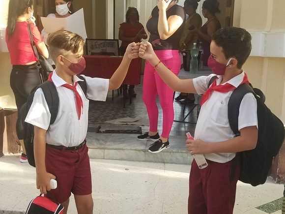 reinicio del curso escolar 2019-2020, Covid-19