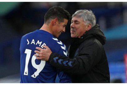 James se perderá el partido frente al Southampton
