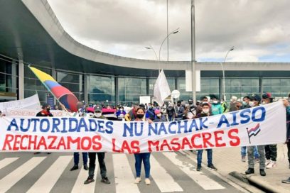 Continúan protestas en Colombia contra la violencia