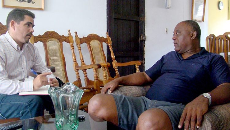 Entrevista a Luis Giraldo Casanova. Foto: César A. Rodríguez