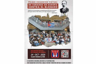 Cubanos en Europa condenan bloqueo de EE.UU. y su recrudecimiento