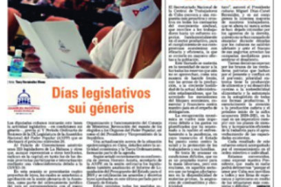 Lunes 26 de octubre de 2020