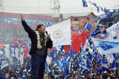 Luis Arce: “Llevo la esperanza del pueblo en el corazón”