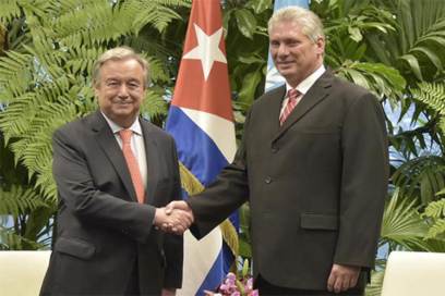 Destaca Presidente Díaz-Canel relevante papel de las Naciones Unidas
