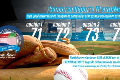 ¡El Latino y dos recargas en Concurso Deporte entuMovil!