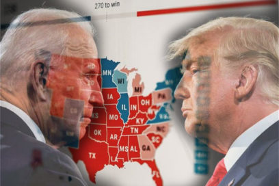 Biden en cerrada lucha con Trump por la Casa Blanca