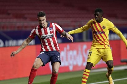 Dembélé sufrió un esguince en el hombro