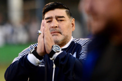 Maradona a punto de salir del hospital