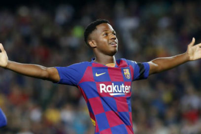 Ansu Fati sale del hospital