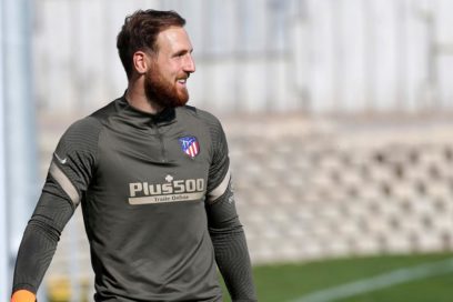 Oblak tiene molestias