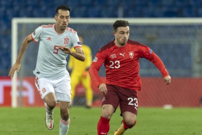 Busquets sufre lesión en la rodilla