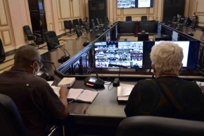 Comisiones Permanentes desarrollan sesiones de trabajo mediante videoconferencia