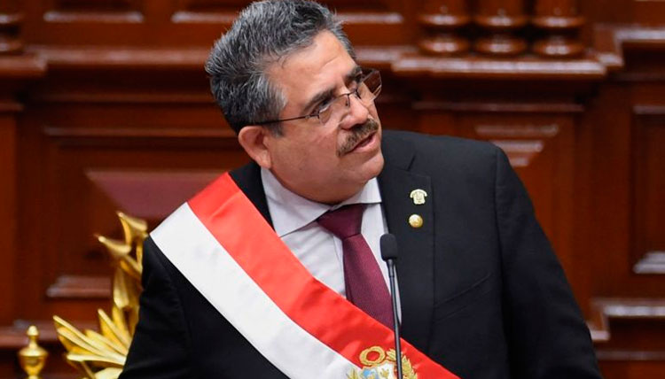 Arturo Meriño fue presidente de Perú por apenas cinco días. Foto: AFP