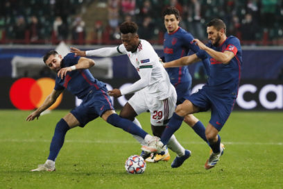 Lokomotiv y Atlético de Madrid empatan a 1