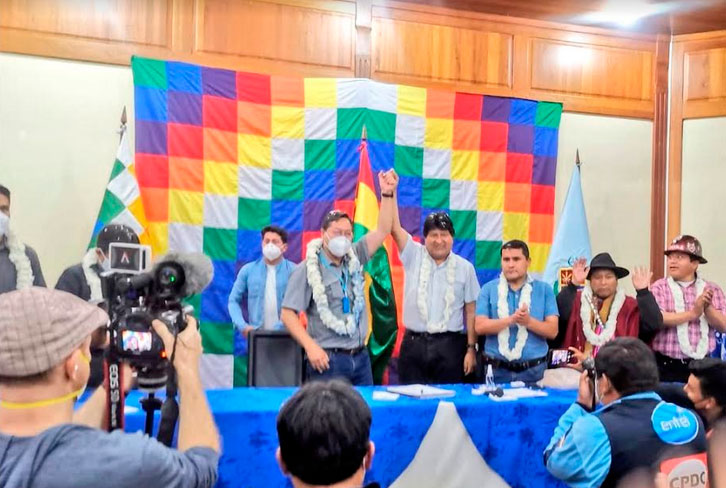Foto del usuario en Twitter @evoespueblo