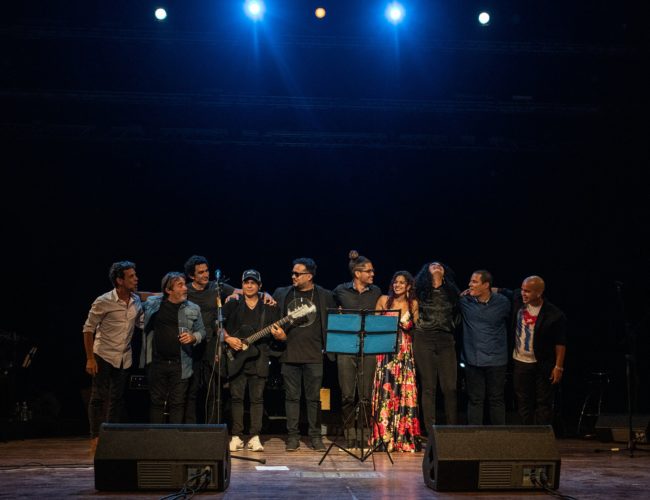 Los protagonistas del concierto. Foto: sitio oficial en Facebook de Buena Fe