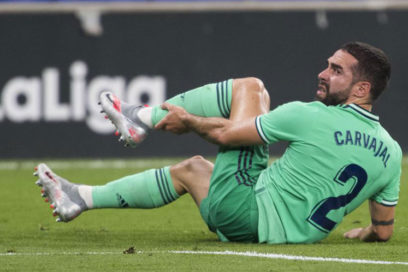 Carvajal a la enfermería del Madrid