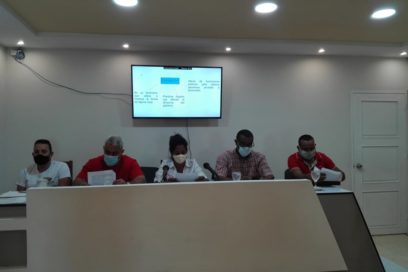 Evalúan enfrentamiento a hechos delictivos en el sector del Comercio y la Gastronomía