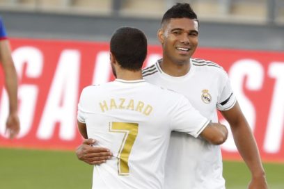 Hazard y Casemiro dan positivos a la Covid-19