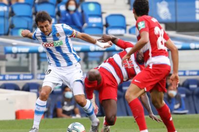 La Real Sociedad mantiene el liderato de la Liga