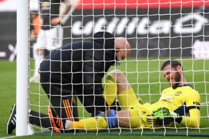De Gea es duda para la Champions
