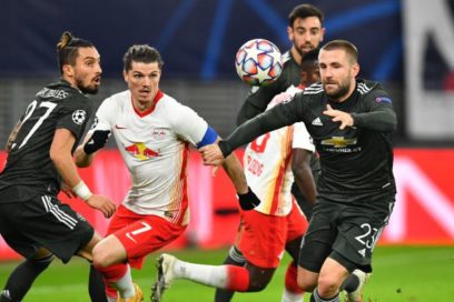 El Leipzig vence al United y lo manda a Europa League