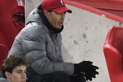 Van Dijk ya trabaja en el gimnasio