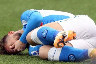 Mertens: tres semanas de baja