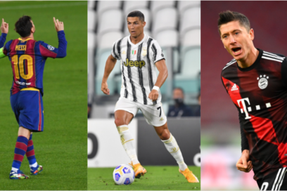 Candidatos al «The Best»: CR7, Messi y Lewandoski