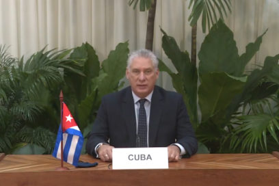 Participó Presidente cubano en Asamblea de la ONU sobre la COVID-19