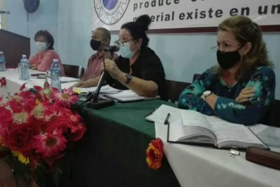 Los trabajadores espirituanos defienden a Cuba libre, soberana y socialista
