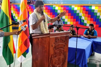 Evo Morales ratifica el carácter antimperialista del proceso de cambio en Bolivia