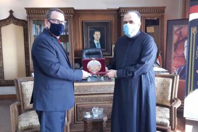 Ministro sirio agradece digna postura de Cuba (+Foto)