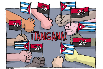 Prosiguen en Cienfuegos manifestaciones de respaldo a la Revolución