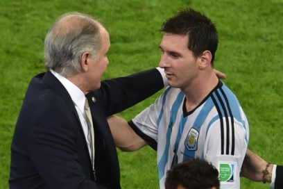 Messi le dice adiós a Sabella